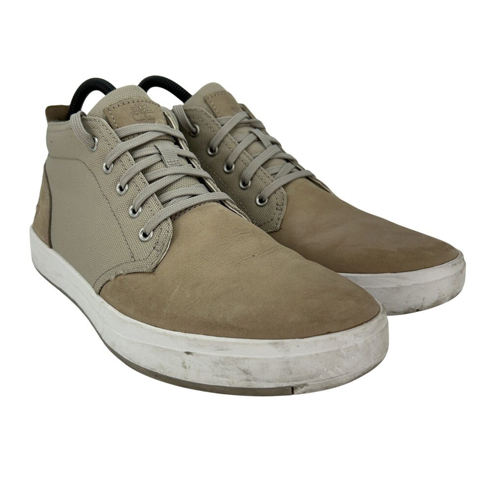 Timberland Shoes Mens Size 8.5 David Square Nubuck Chukka Casual Sneakers